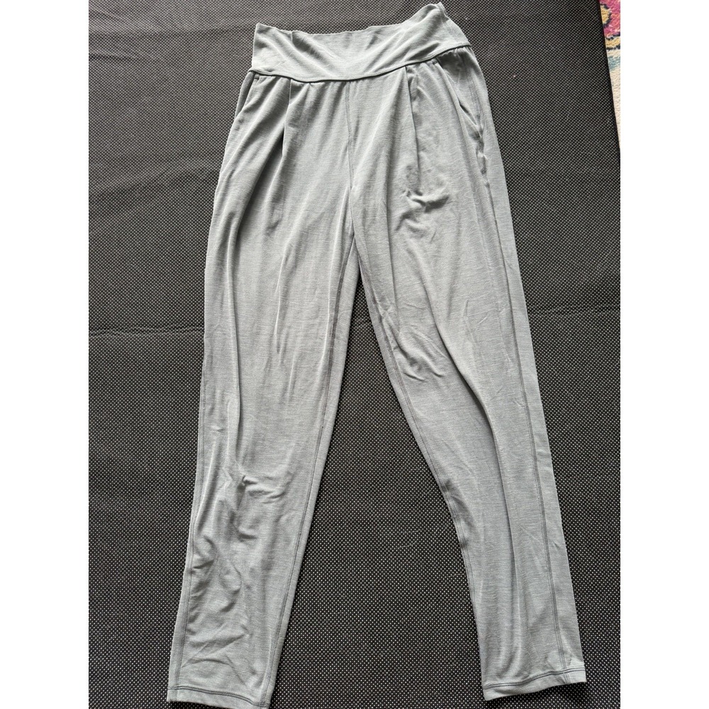 Athleta Elation Straight Leg Pull-On Yoga Pants Sz S Tall Blue Green Stretch